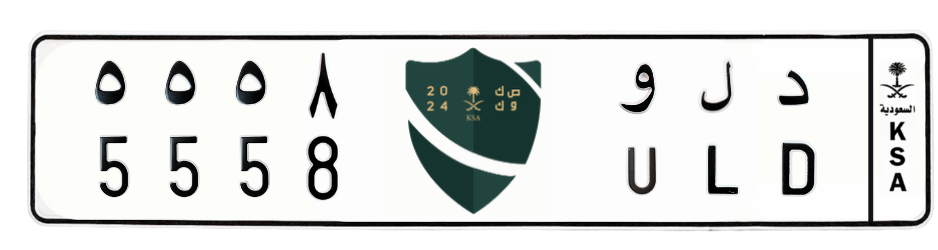 لوحة د ل و 5558